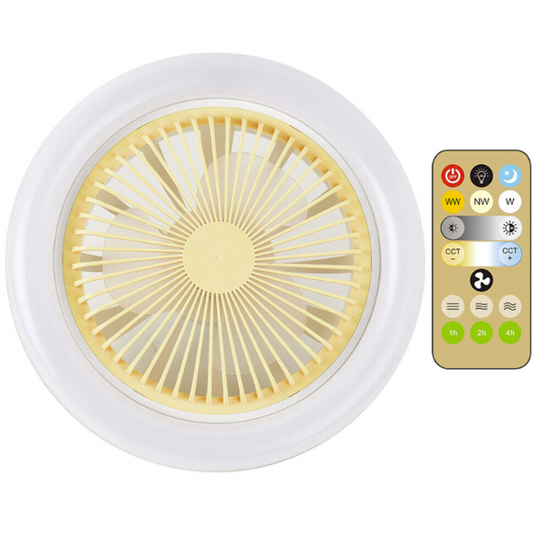 Ventilador de Teto com Iluminação LED Integrada
